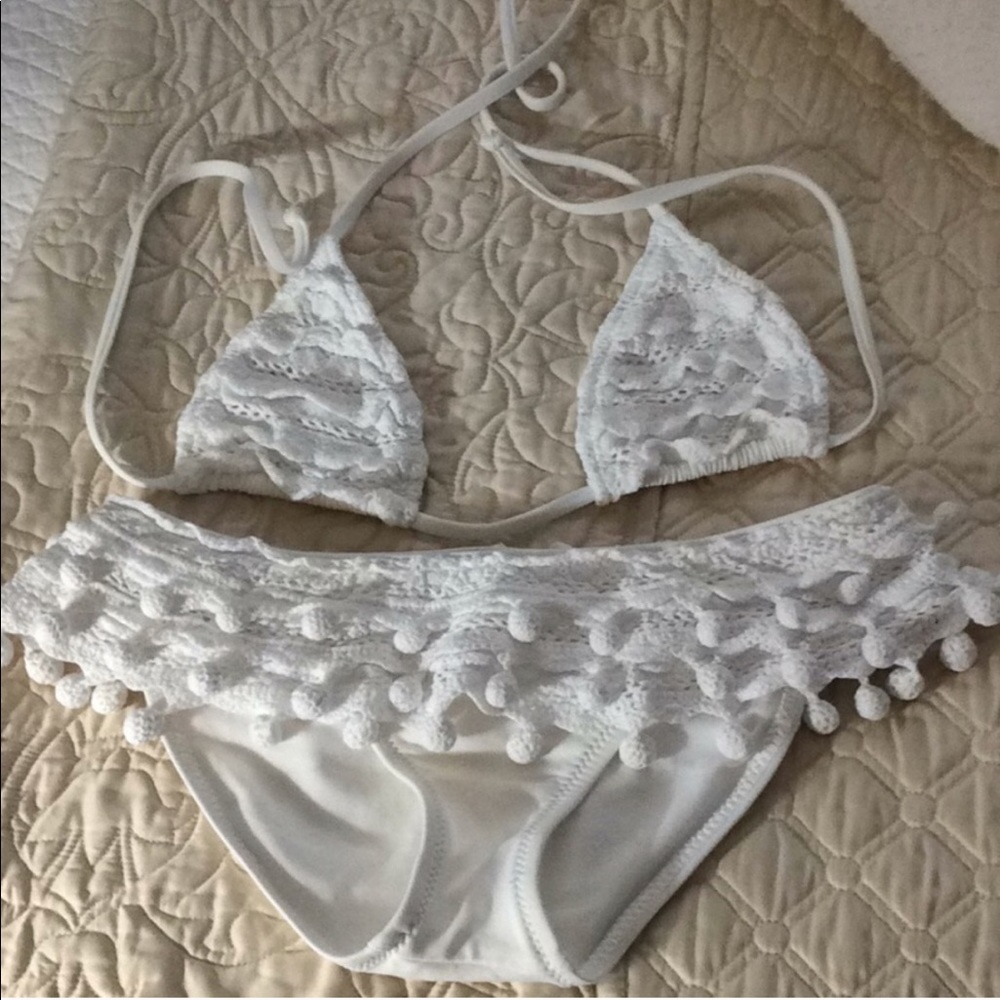 BECCA by Rebecca Virtue Crocheted Bikini